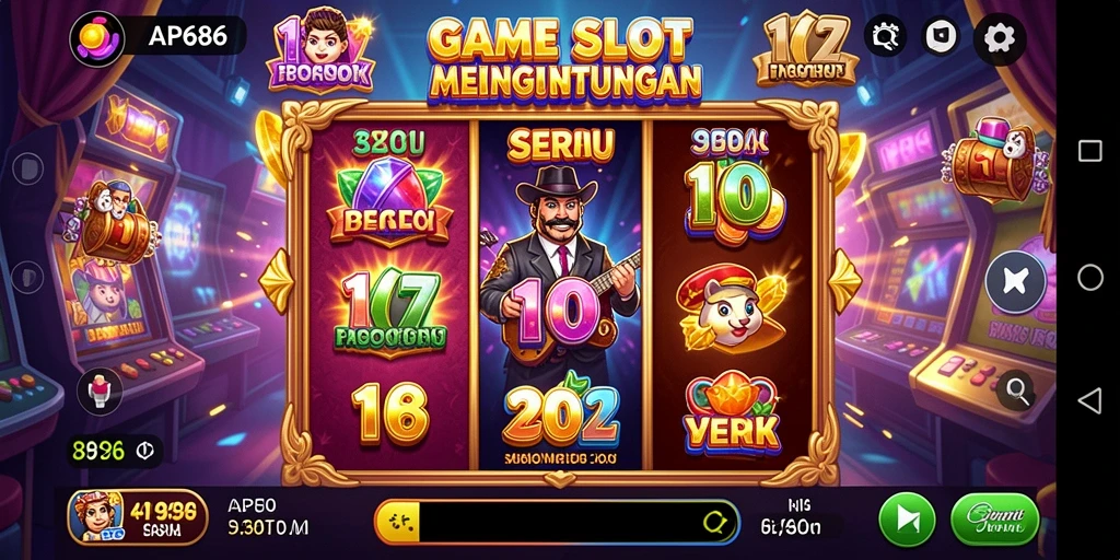 Skrinsut gameplay AP686 yang seru dan penuh aksi.