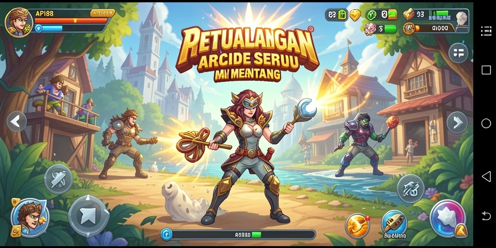 Menampilkan gameplay seru API88 dengan banyak tantangan arcade.