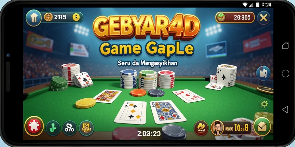 Tampilan gameplay GEBYAR4D yang seru dan interaktif.
