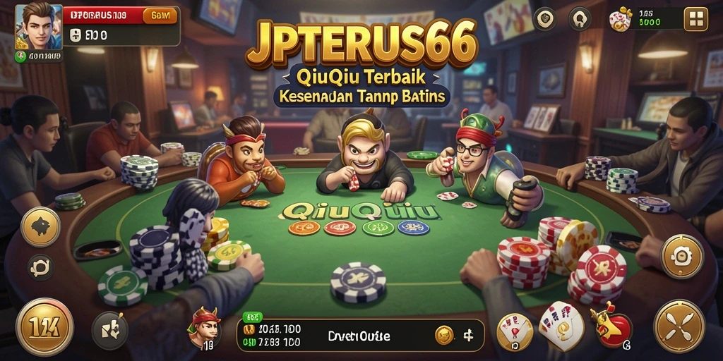 Tangkapan layar <strong>JPTERUS66</strong> menampilkan gameplay seru QiuQiu yang menghibur.