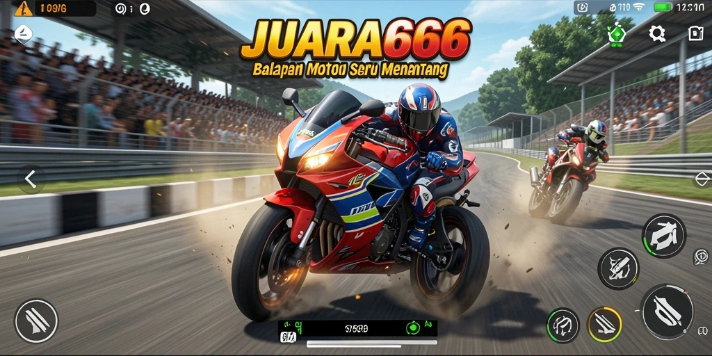 Gameplay seru dan mendebarkan dalam JUARA666.