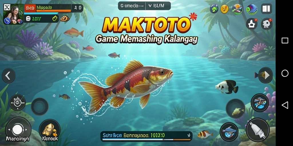 Tangkapan ikan terbaik dalam gameplay MAKTOTO.