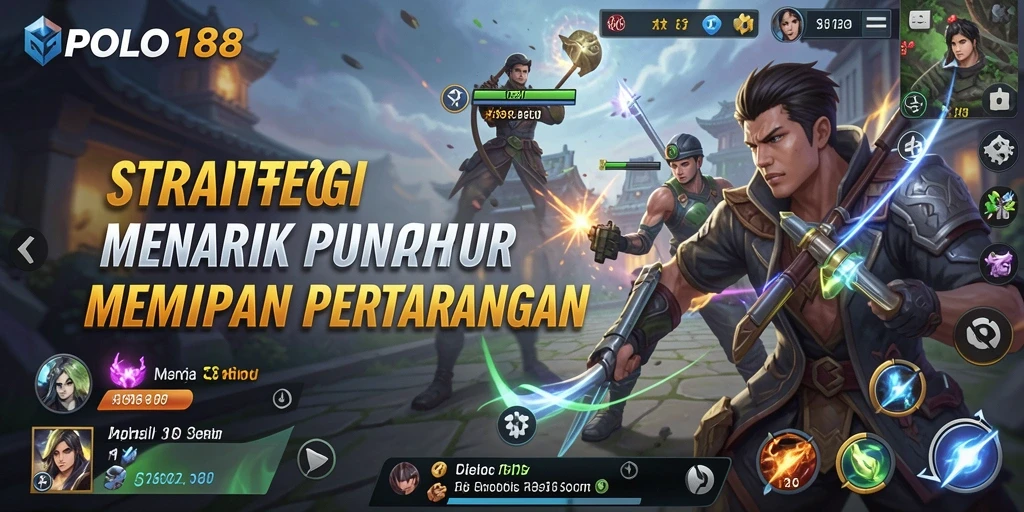 Tampilan gameplay strategis yang mendebarkan dari POLO188.