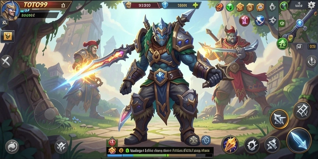 Tampilan menakjubkan dari gameplay TOTO99 dalam dunia ARPG.