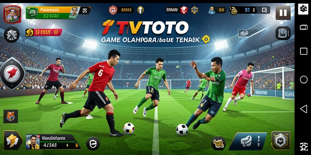 Tampilan gameplay <strong>TVTOTO</strong> yang penuh aksi dan seru.