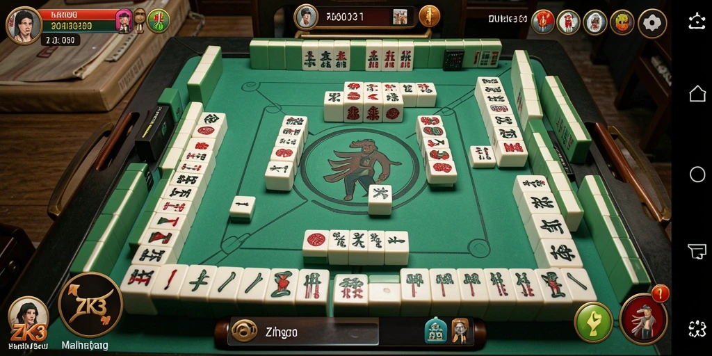 Tampilan gameplay ZK3 yang menarik dan penuh warna.